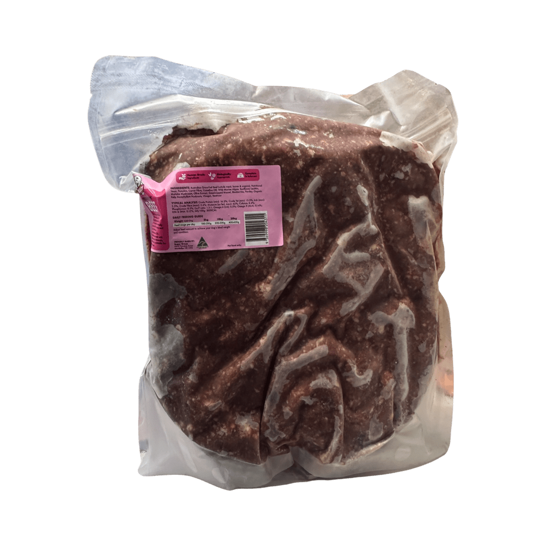 BEEF Raw Premium Complete Food for Dogs