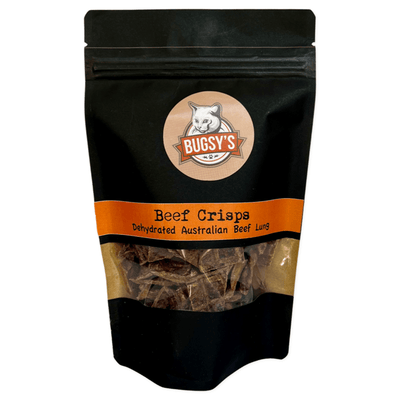 HEALTHY SNACKS | Dehydrated Beef Lung Crisps for Cats