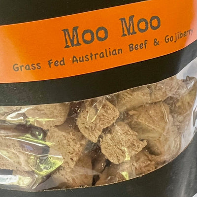 Australian Grass Fed BEEF & GOJI BERRY Freeze Dried Functional Snack for Cats