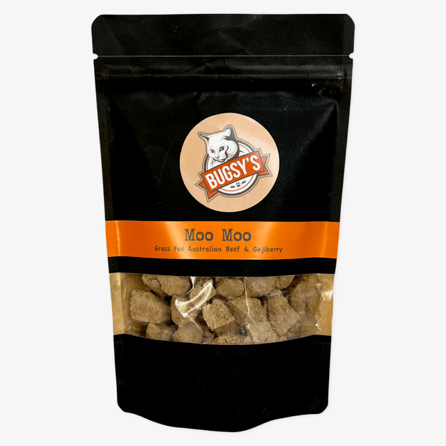 Australian Grass Fed BEEF & GOJI BERRY Freeze Dried Functional Snack for Cats