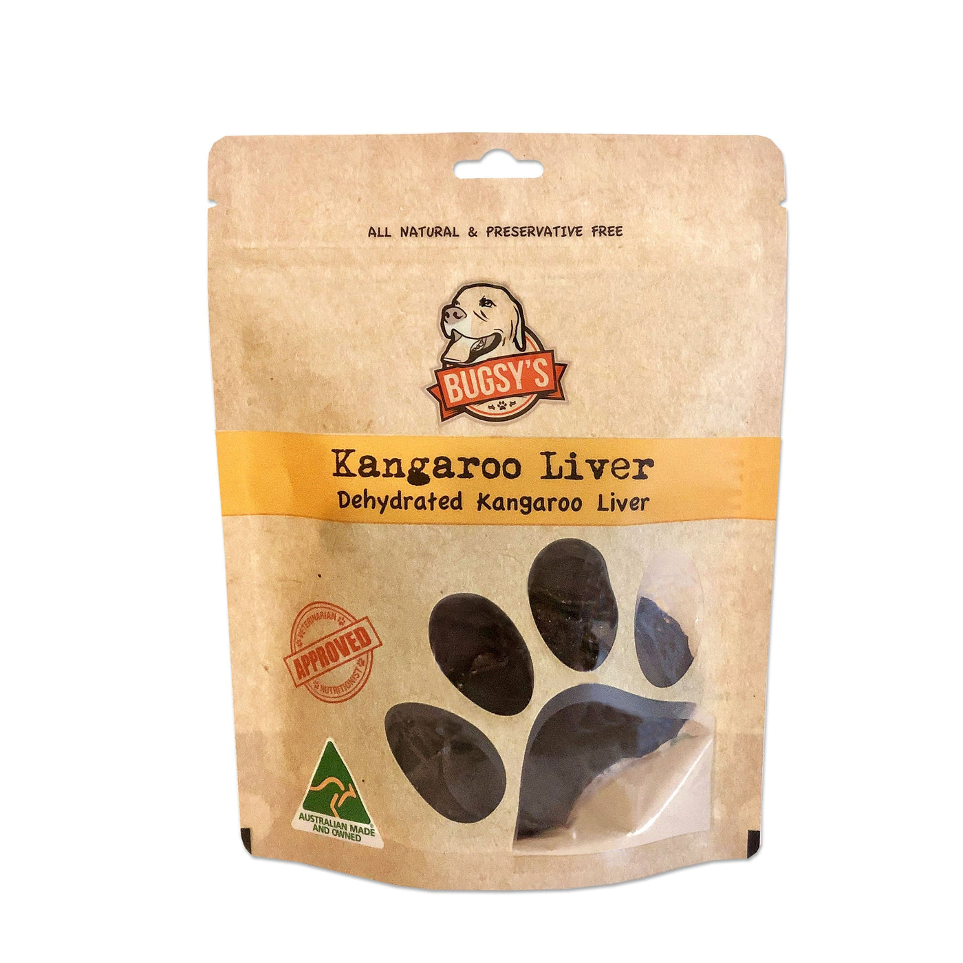 KANGAROO LIVER Snack for Dogs