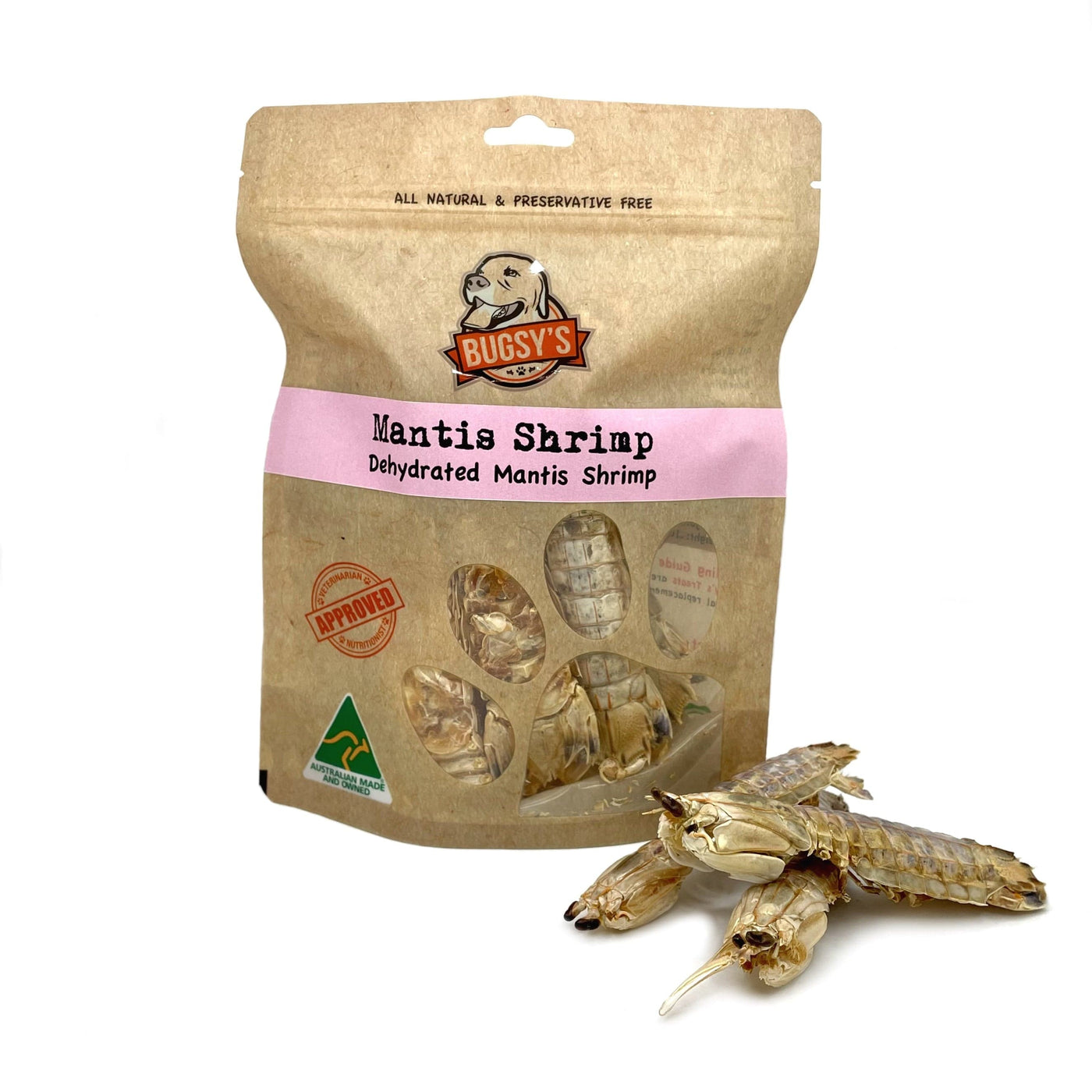 Australian MANTIS SHRIMP Snack for Dogs